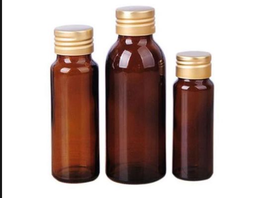vidrio de cal líquido oral de Amber Molded Vial Of Soda de la botella 250ml