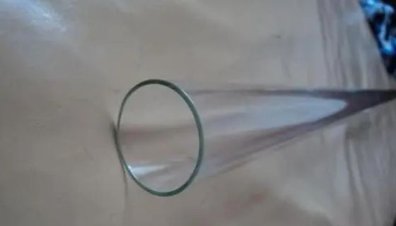 uso medicinal transparente de la tubería de cristal del Borosilicate de 10.75-22.50m m