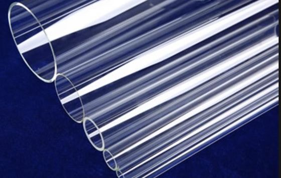 ronda del claro de la tubería del vidrio de Borosilicate del diámetro de 12m m