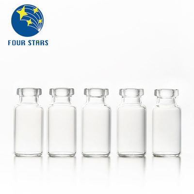 Frascos de cristal de cristal del Borosilicate 50ml de los frascos de la buena vacuna de la estabilidad termal