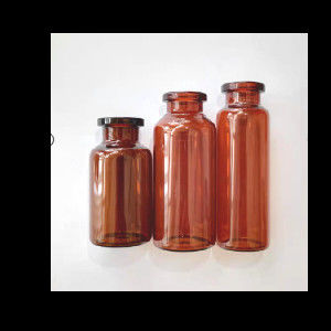 ODM neutral de las botellas de píldora de Ámbar Vidrio Viales Small Vidrio del Borosilicate