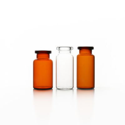 Capacidad transparente modificada para requisitos particulares 1ml-10ml de los frascos del tubo de cristal
