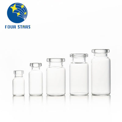 Resistencia del flujo bajo 15 ml de álcali de cristal Mini Vidrio Viales resistente de los frascos