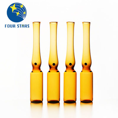 Ampolla de las ampollas YBB/ISO 1ml de Ámbar Clear Farmacéutico Vacío Vidrio