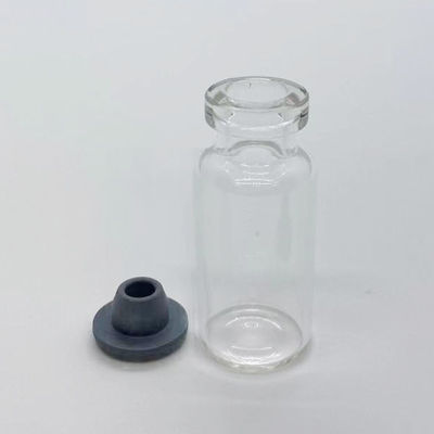 Vidrio tubular Vial With Stopper de la inyección del claro del ISO 2R