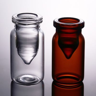 Resistencia de choque termal clara de los frascos del tubo de cristal de la alta transparencia 3ml 5ml
