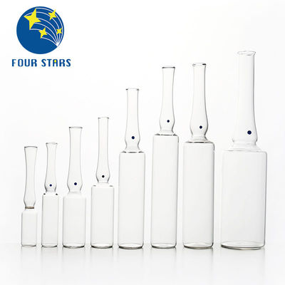 Las ampollas de cristal vacías de cristal Borosilicate5.0 alisan superficial