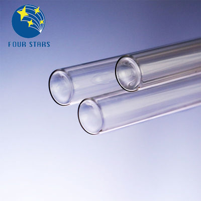 Tubo de cristal transparente ligero 2.2g/Cm2 en laboratorio de química