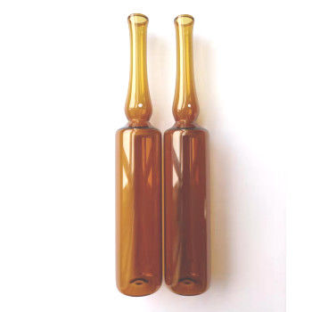 Ampolla de cristal vacía del Borosilicate transparente de Plete