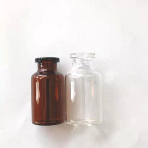 Frascos de cristal claros del tapón de goma vacío estéril farmacéutico de los frascos 30ml