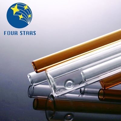 SGS resistente de la temperatura de la tuboría del vidrio de Borosilicate del diámetro grande