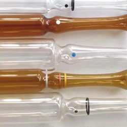 Botella de cristal antibiótico de 5 ml del control frágil de la ampolla