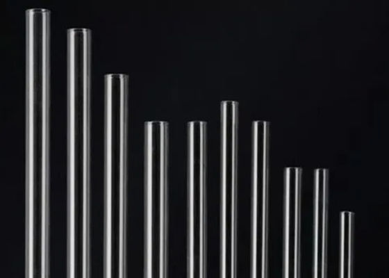 5,0 muestra transparente del vidrio de tubo del Borosilicate libre