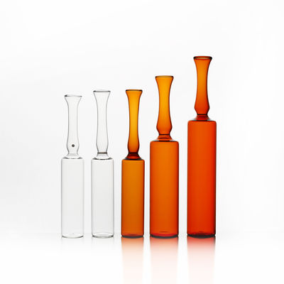 Impresión de cristal de la pantalla de la ampolla de la medicación de la infusión 20ml